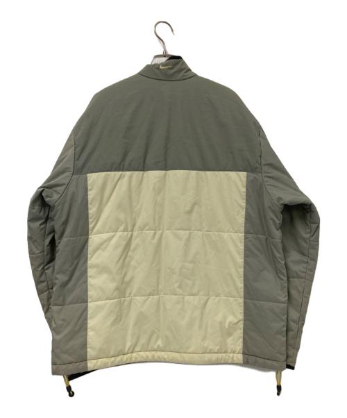NIKE（ナイキ）NIKE (ナイキ) PRIMALOFT 素材切替中綿ジャケット ベージュ サイズ:Lの古着・服飾アイテム