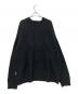 PERUSHU (ペルーシュ) モヘアライクハートロゴニット ブラック サイズ:L：4000円