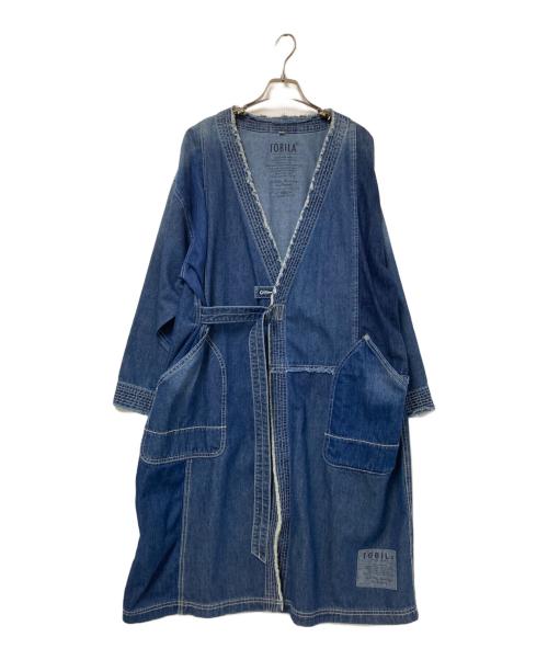 TOBILA（トビラ）TOBILA (トビラ) パッチワークデニムコート インディゴ サイズ:Mの古着・服飾アイテム