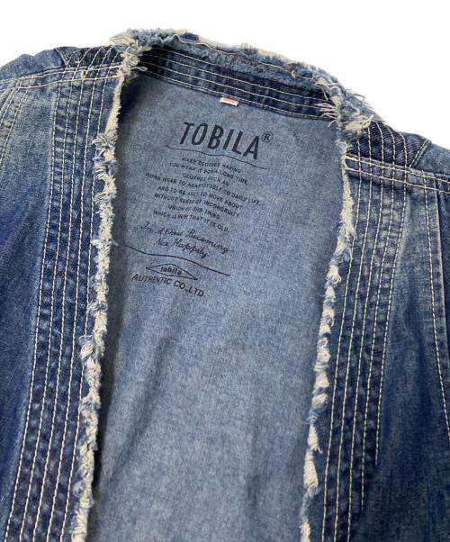 TOBILA（トビラ）TOBILA (トビラ) パッチワークデニムコート インディゴ サイズ:Mの古着・服飾アイテム
