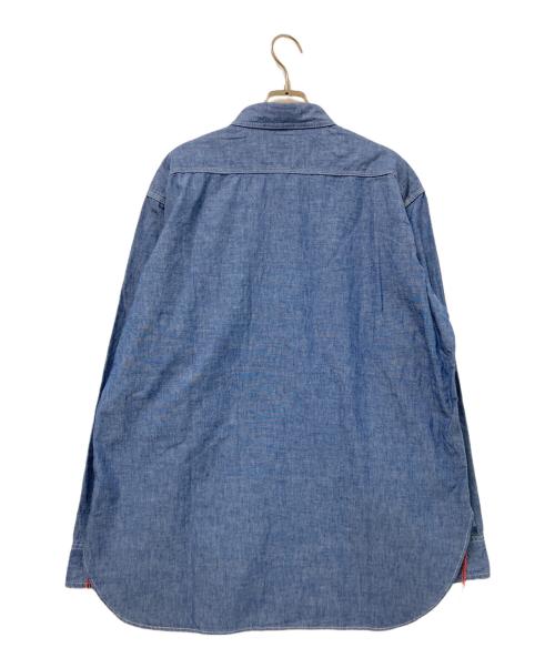 FREAK'S STORE（フリークスストア）FREAK'S STORE (フリークスストア) JAPAN CHAMBRAY SHIRT L/S インディゴ サイズ:M 未使用品の古着・服飾アイテム