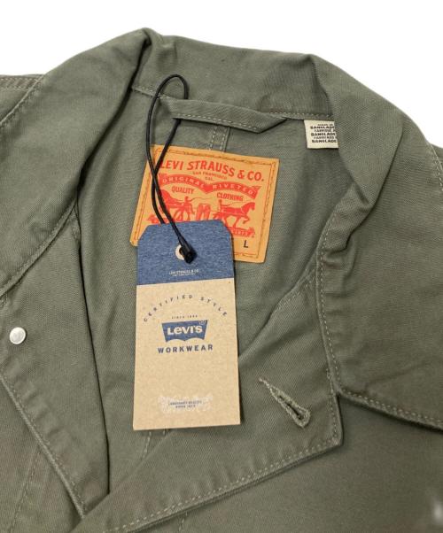 LEVI'S（リーバイス）LEVI'S (リーバイス) ベーカリーチョアジャケット オリーブ サイズ:L 未使用品の古着・服飾アイテム