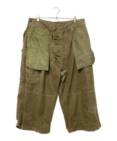French Army（フランス軍）French Army (フランス軍) M-47 カーゴパンツ オリーブ サイズ:下記参照の古着・服飾アイテム