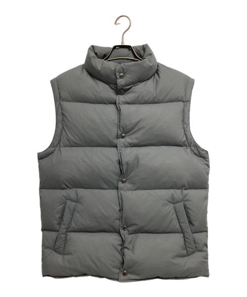 SOPHNET.（ソフネット）SOPHNET. (ソフネット) LIGHT WEIGHT STRETCH RIP STOP DOWN VEST グレー サイズ:Lの古着・服飾アイテム
