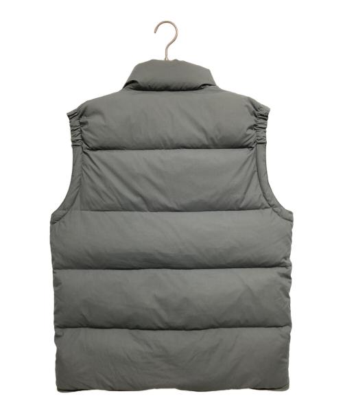 SOPHNET.（ソフネット）SOPHNET. (ソフネット) LIGHT WEIGHT STRETCH RIP STOP DOWN VEST グレー サイズ:Lの古着・服飾アイテム