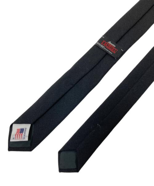 DAIRIKU（ダイリク）DAIRIKU (ダイリク) Wool Tie with Money Clip ブラック サイズ:下記参照の古着・服飾アイテム