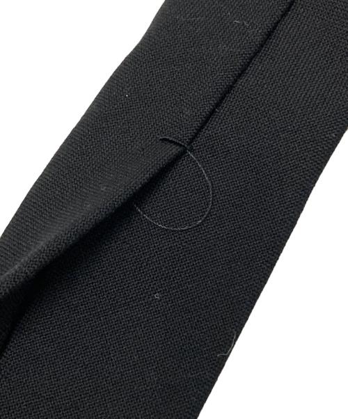 DAIRIKU（ダイリク）DAIRIKU (ダイリク) Wool Tie with Money Clip ブラック サイズ:下記参照の古着・服飾アイテム