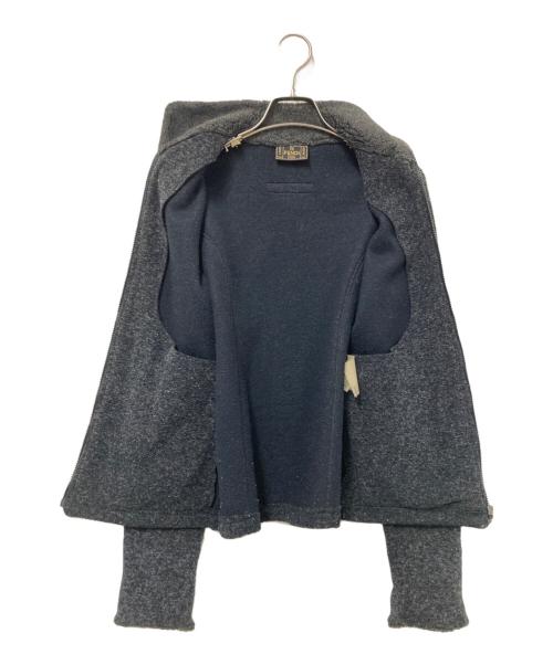 FENDI（フェンディ）FENDI (フェンディ) フリースジャケット グレー サイズ:40の古着・服飾アイテム