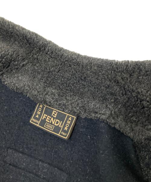 FENDI（フェンディ）FENDI (フェンディ) フリースジャケット グレー サイズ:40の古着・服飾アイテム