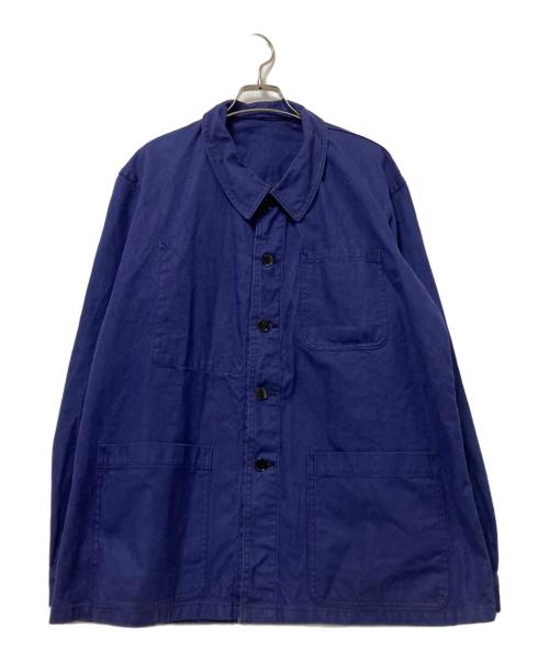 S.N.C JAMES（-）S.N.C JAMES (-) フレンチワークジャケット ネイビー サイズ:104-76の古着・服飾アイテム