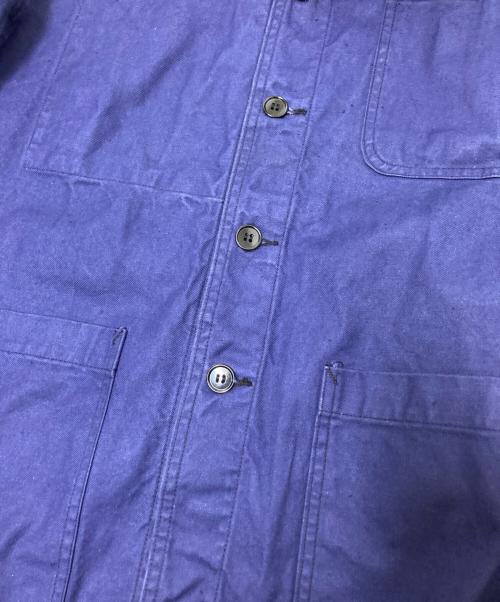 S.N.C JAMES（-）S.N.C JAMES (-) フレンチワークジャケット ネイビー サイズ:104-76の古着・服飾アイテム