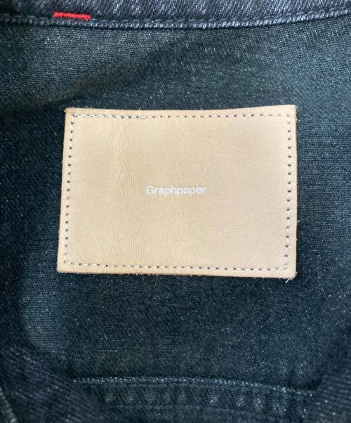 Graphpaper（グラフペーパー）Graphpaper (グラフペーパー) Selvage Denim Trucker Jacket ブラック サイズ:1の古着・服飾アイテム