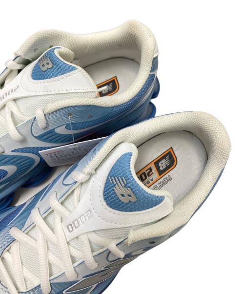 NEW BALANCE（ニューバランス）NEW BALANCE (ニューバランス) ABZORB2000 ローカットスニーカー ブルー×ホワイト サイズ:27.0cmの古着・服飾アイテム