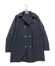 MACKINTOSH PHILOSOPHY（マッキントッシュ フィロソフィー）の古着「フーデッドミドルコート」｜ブラック
