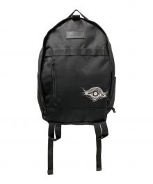 Yohji Yamamoto pour homme×New Era（ヨウジヤマモト プールオム×ニューエラ）の古着「BLACKPE DAY PACK YY LEATHER PATCH EYE」｜ブラック