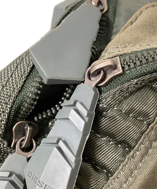 DIESEL（ディーゼル）DIESEL (ディーゼル) ミリタリーショルダーバッグ グリーン サイズ:下記参照の古着・服飾アイテム