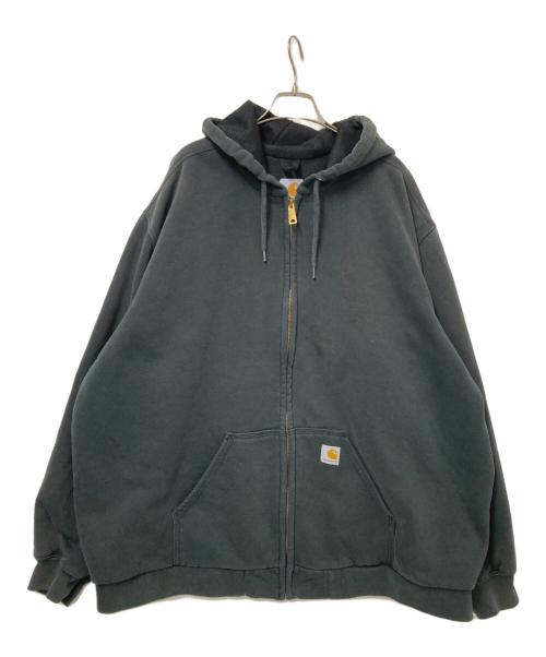 CarHartt（カーハート）CarHartt (カーハート) 裏地メッシュジップパーカー グレー サイズ:2XLの古着・服飾アイテム