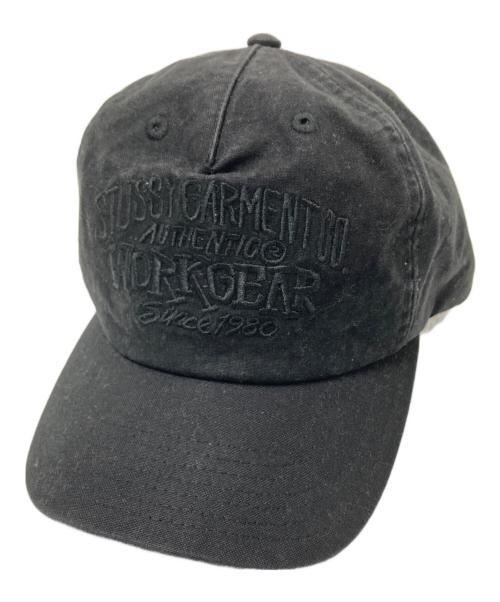 stussy（ステューシー）stussy (ステューシー) WAXED WORKGEAR TRUCKER ブラック サイズ:下記参照の古着・服飾アイテム