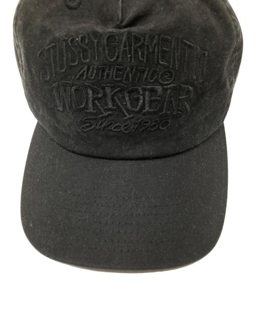 stussy（ステューシー）stussy (ステューシー) WAXED WORKGEAR TRUCKER ブラック サイズ:下記参照の古着・服飾アイテム