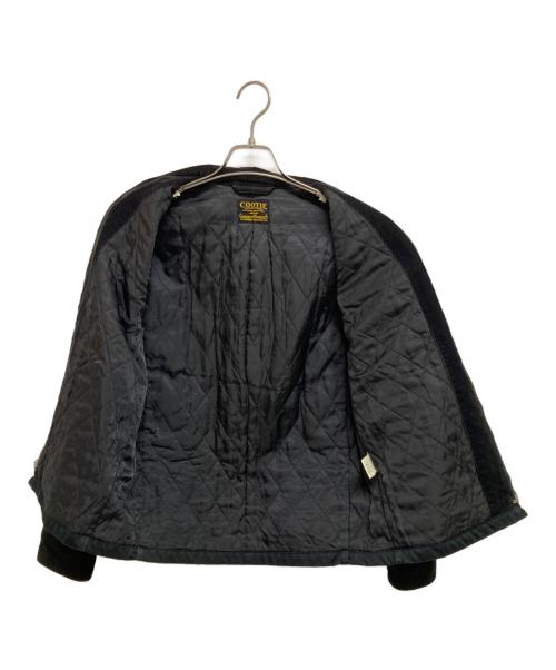 COOTIE PRODUCTIONS（クーティープロダクツ）COOTIE PRODUCTIONS (クーティープロダクツ) 襟コーデュロイジャケット ブラック サイズ:Mの古着・服飾アイテム