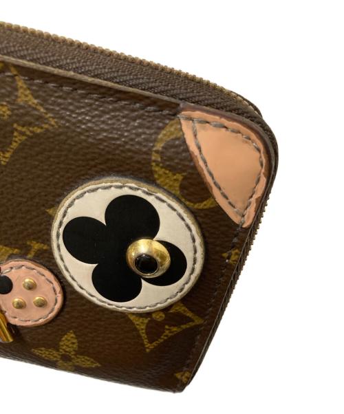 LOUIS VUITTON（ルイ ヴィトン）LOUIS VUITTON (ルイ ヴィトン) コイン＆カードケース ピンク×ブラウン サイズ:下記参照の古着・服飾アイテム