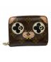 LOUIS VUITTON（ルイ ヴィトン）の古着「コイン＆カードケース」｜ピンク×ブラウン