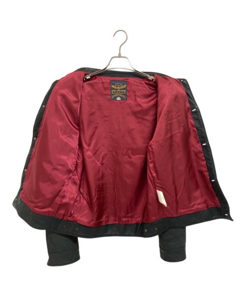 EARLY MOUNTAIN WORKS（アーリーマウンテンワークス）EARLY MOUNTAIN WORKS (アーリーマウンテンワークス) レザージャケット グレー サイズ:XLの古着・服飾アイテム