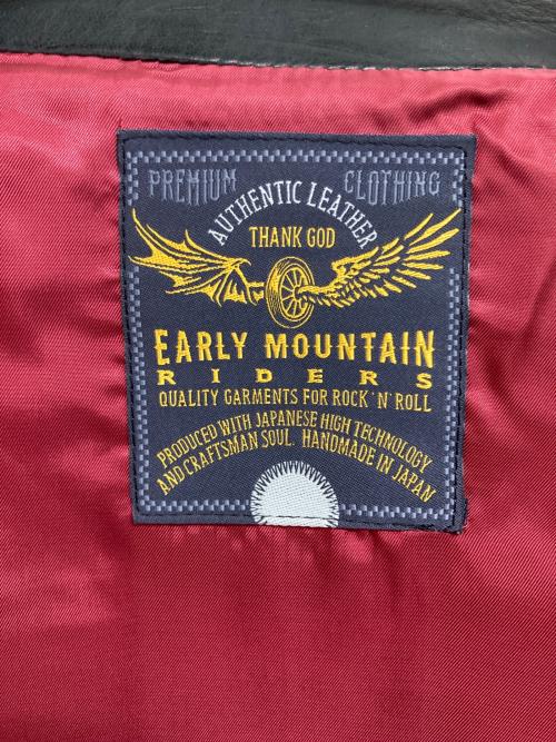 EARLY MOUNTAIN WORKS（アーリーマウンテンワークス）EARLY MOUNTAIN WORKS (アーリーマウンテンワークス) レザージャケット グレー サイズ:XLの古着・服飾アイテム