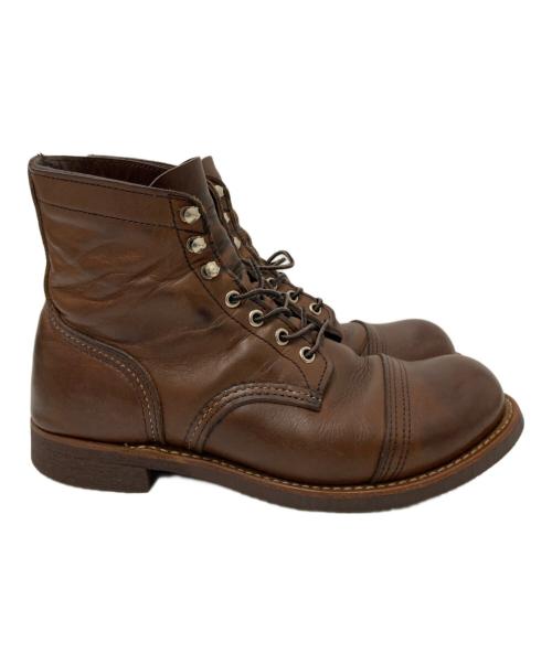 RED WING（レッドウィング）RED WING (レッドウィング) レースアップブーツ ブラウン サイズ:7 Dの古着・服飾アイテム