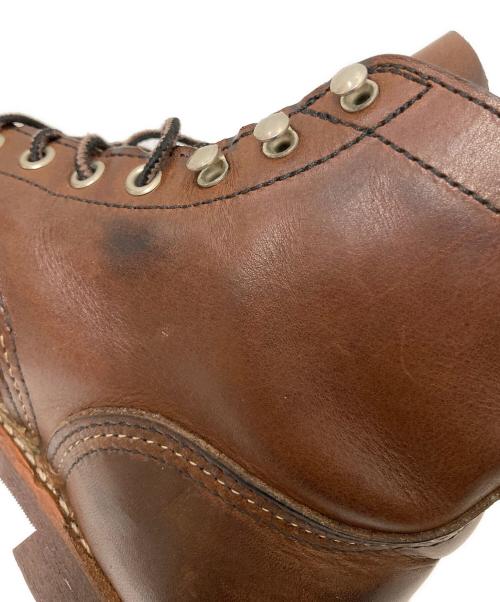 RED WING（レッドウィング）RED WING (レッドウィング) レースアップブーツ ブラウン サイズ:7 Dの古着・服飾アイテム