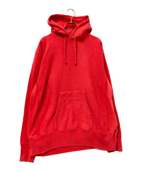 Champion（チャンピオン）Champion (チャンピオン) 復刻REVERSE WEAVEパーカー レッド サイズ:XXLの古着・服飾アイテム