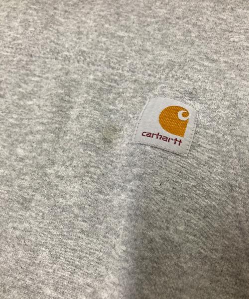 CarHartt（カーハート）CarHartt (カーハート) プルオーバーパーカー グレー サイズ: Lの古着・服飾アイテム