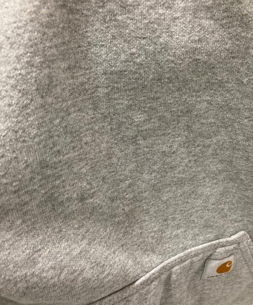 CarHartt（カーハート）CarHartt (カーハート) プルオーバーパーカー グレー サイズ: Lの古着・服飾アイテム
