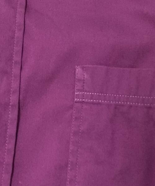 PRADA（プラダ）PRADA (プラダ) ボタンダウンシャツ パープル サイズ:39/ 15 1/2の古着・服飾アイテム