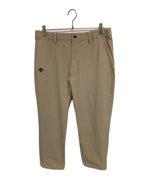 DESCENTE ALLTERRAIN（デザイント オルテライン）DESCENTE ALLTERRAIN (デザイント オルテライン) コーデュラストレッチレギュラーパンツ ベージュ サイズ:Oの古着・服飾アイテム
