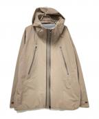 DESCENTE ALLTERRAINデザイント オルテライン）の古着「ハードシェルジャケット“クレアス”」｜ベージュ
