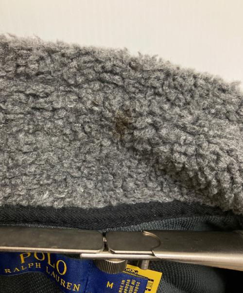 POLO RALPH LAUREN（ポロ・ラルフローレン）POLO RALPH LAUREN (ポロ・ラルフローレン) フリースジャケット グレー×ブラック サイズ:mの古着・服飾アイテム
