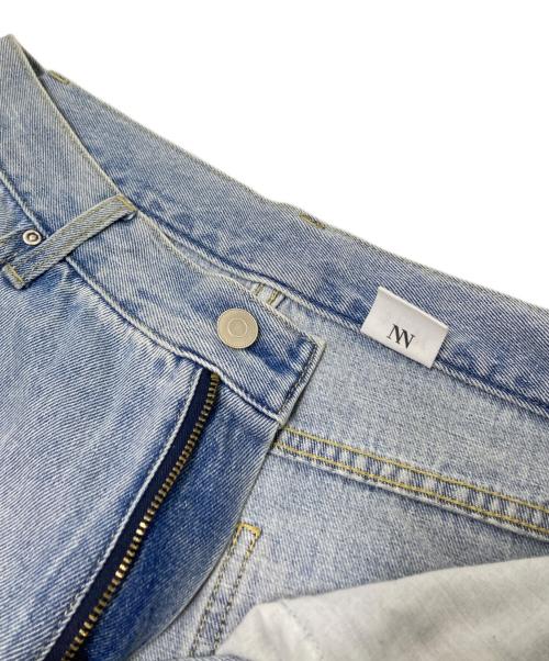 YENN（イエン）YENN (イエン) SIDE PLEATED DENIM PANTS インディゴ サイズ:38の古着・服飾アイテム