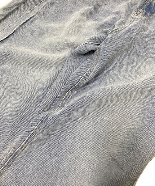 YENN（イエン）YENN (イエン) SIDE PLEATED DENIM PANTS インディゴ サイズ:38の古着・服飾アイテム