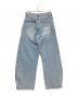 YENN (イエン) SIDE PLEATED DENIM PANTS インディゴ サイズ:38：8000円