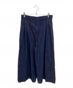 RequaL≡リコール）の古着「2タックワイドデニムパンツ」｜インディゴ