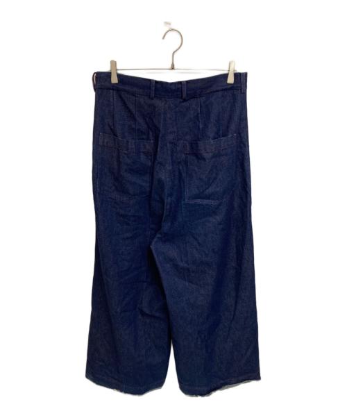 RequaL≡（リコール）RequaL≡ (リコール) 2タックワイドデニムパンツ インディゴ サイズ:FREEの古着・服飾アイテム