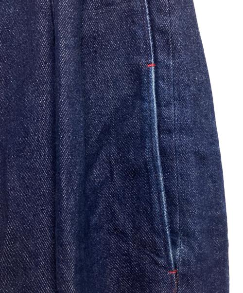 RequaL≡（リコール）RequaL≡ (リコール) 2タックワイドデニムパンツ インディゴ サイズ:FREEの古着・服飾アイテム