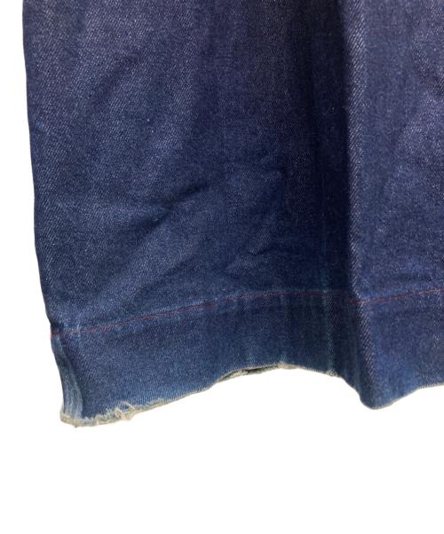 RequaL≡（リコール）RequaL≡ (リコール) 2タックワイドデニムパンツ インディゴ サイズ:FREEの古着・服飾アイテム