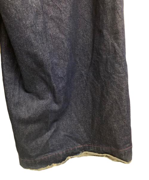 RequaL≡（リコール）RequaL≡ (リコール) 2タックワイドデニムパンツ インディゴ サイズ:FREEの古着・服飾アイテム
