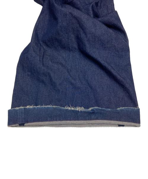 RequaL≡（リコール）RequaL≡ (リコール) 2タックワイドデニムパンツ インディゴ サイズ:FREEの古着・服飾アイテム