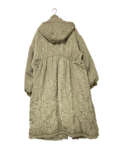 TODAYFUL（トゥデイフル）TODAYFUL (トゥデイフル) Jacquard Down Coat ベージュ サイズ:38の古着・服飾アイテム