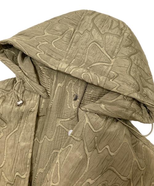 TODAYFUL（トゥデイフル）TODAYFUL (トゥデイフル) Jacquard Down Coat ベージュ サイズ:38の古着・服飾アイテム