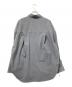 STUDIOUS (ステュディオス) Wide Stripe 2way Shirt グレー サイズ:FREE：7000円
