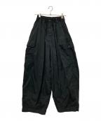 HARVESTYハーベスティー）の古着「CIRCUS CARGO PANTS」｜ブラック